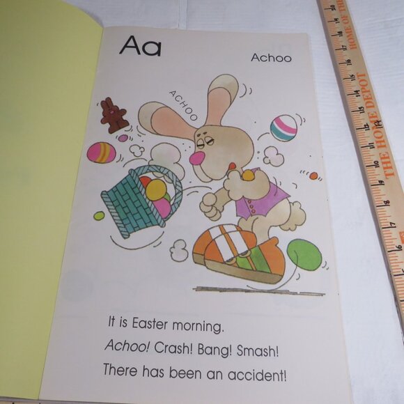 What a Funny Bunny Alphabet BIG BOOK (almost 2 feet tall) Classroom - Picture 3 of 10
